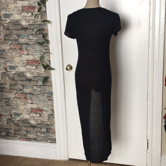 Cotton On High Low Black Top Sz XS - Picture 4 of 9